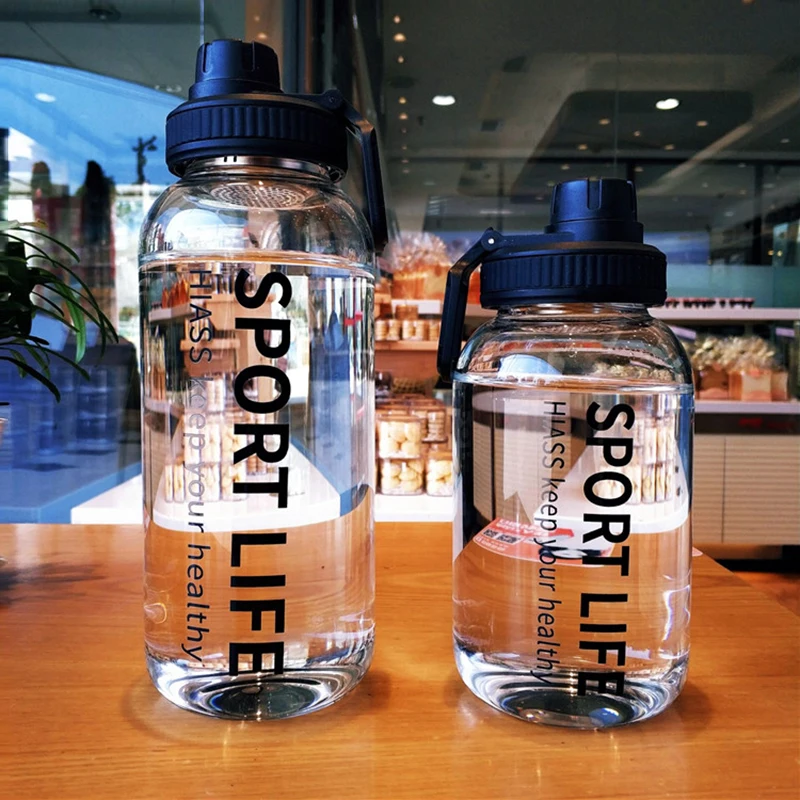 700Ml/1000Ml แบบพกพาความจุขนาด - Outdoor Sport Glass Water Bottle บทวิจารณ์และราคา