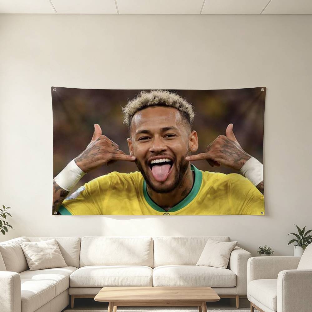 ธง Neymar-R Football Sport-S เ - Outdoor Sport Club บทวิจารณ์และราคา