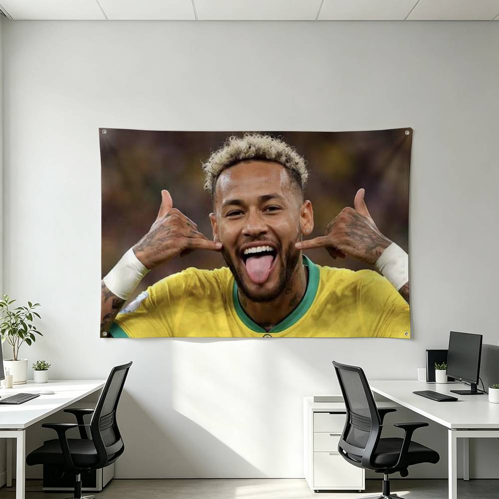 ธง Neymar-R Football Sport-S เ - Outdoor Sport Club บทวิจารณ์และราคา