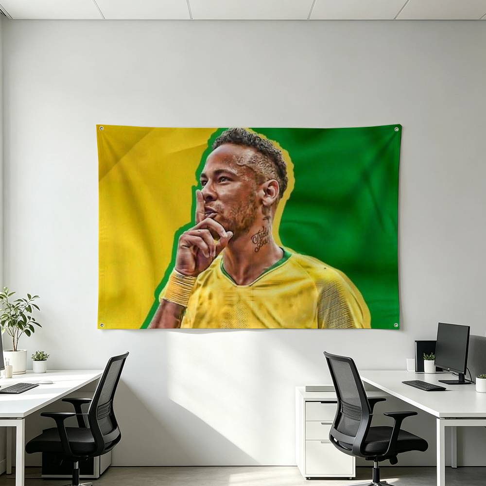 ธง Neymar-R Football Sport-S เ - Outdoor Sport Club บทวิจารณ์และราคา