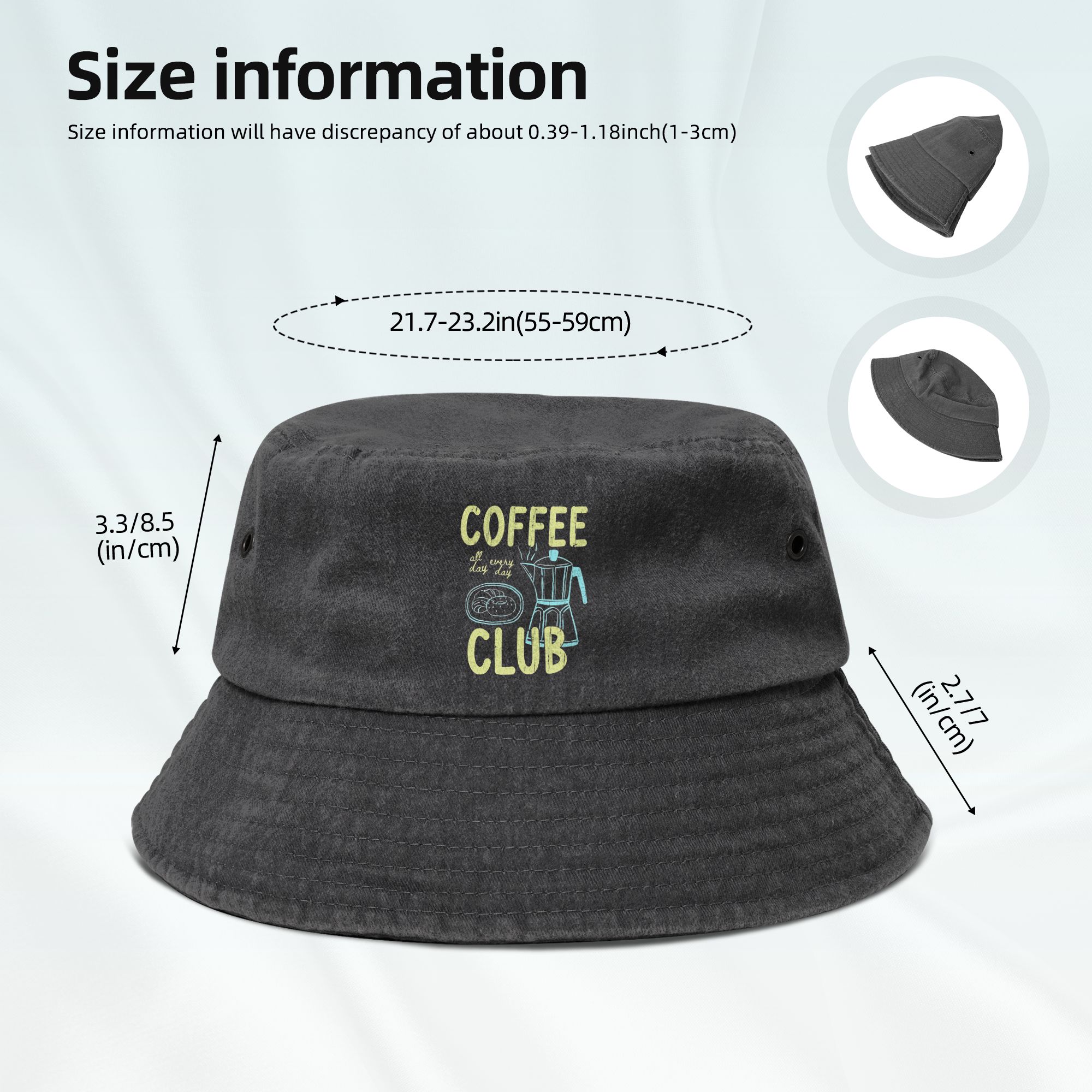 หมวกบักเก็ต Coffee Club Lover  - Outdoor Sport Club บทวิจารณ์และราคา