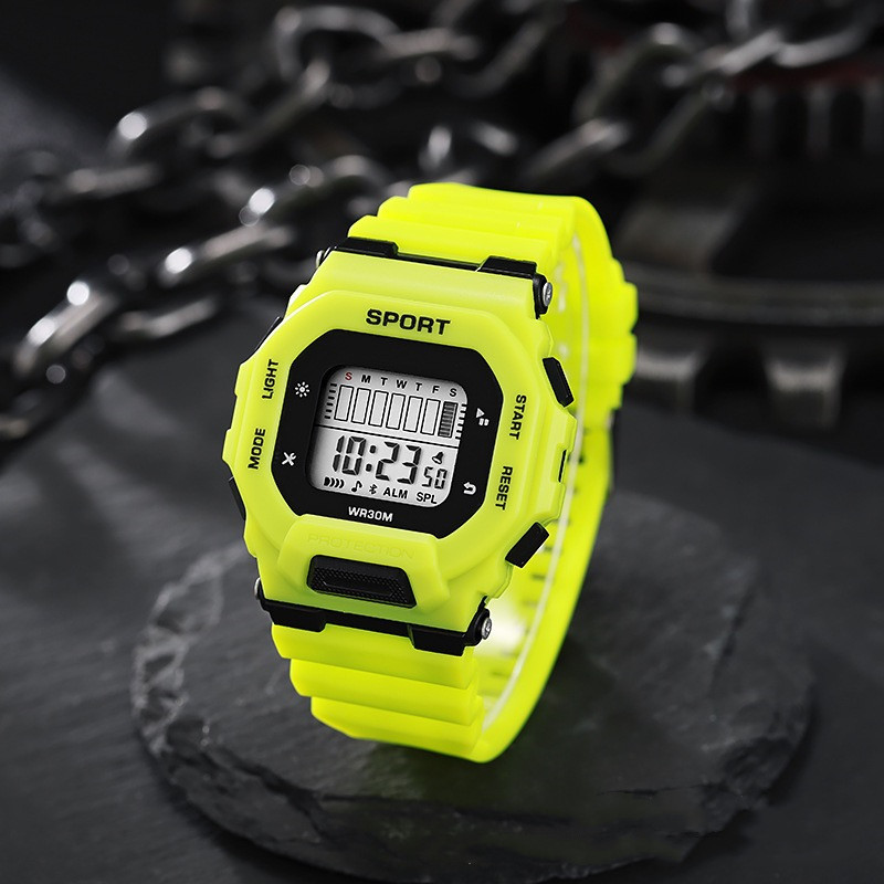ผู้ชายกีฬานาฬิกากันน้ํา LED นา - Outdoor Sports Adventure บทวิจารณ์และราคา