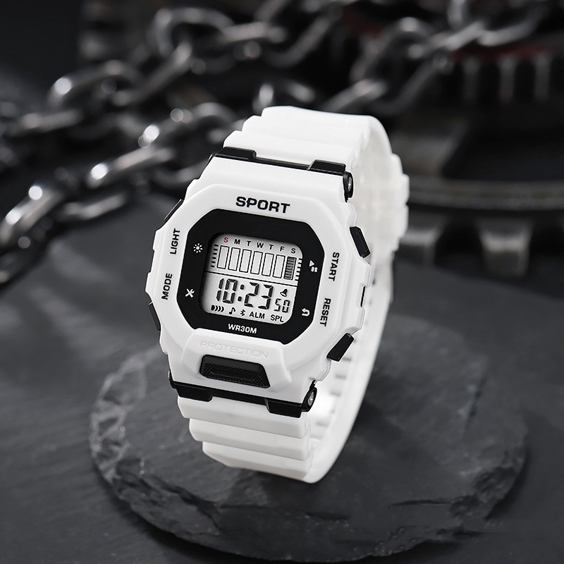 ผู้ชายกีฬานาฬิกากันน้ํา LED นา - Outdoor Sports Adventure บทวิจารณ์และราคา