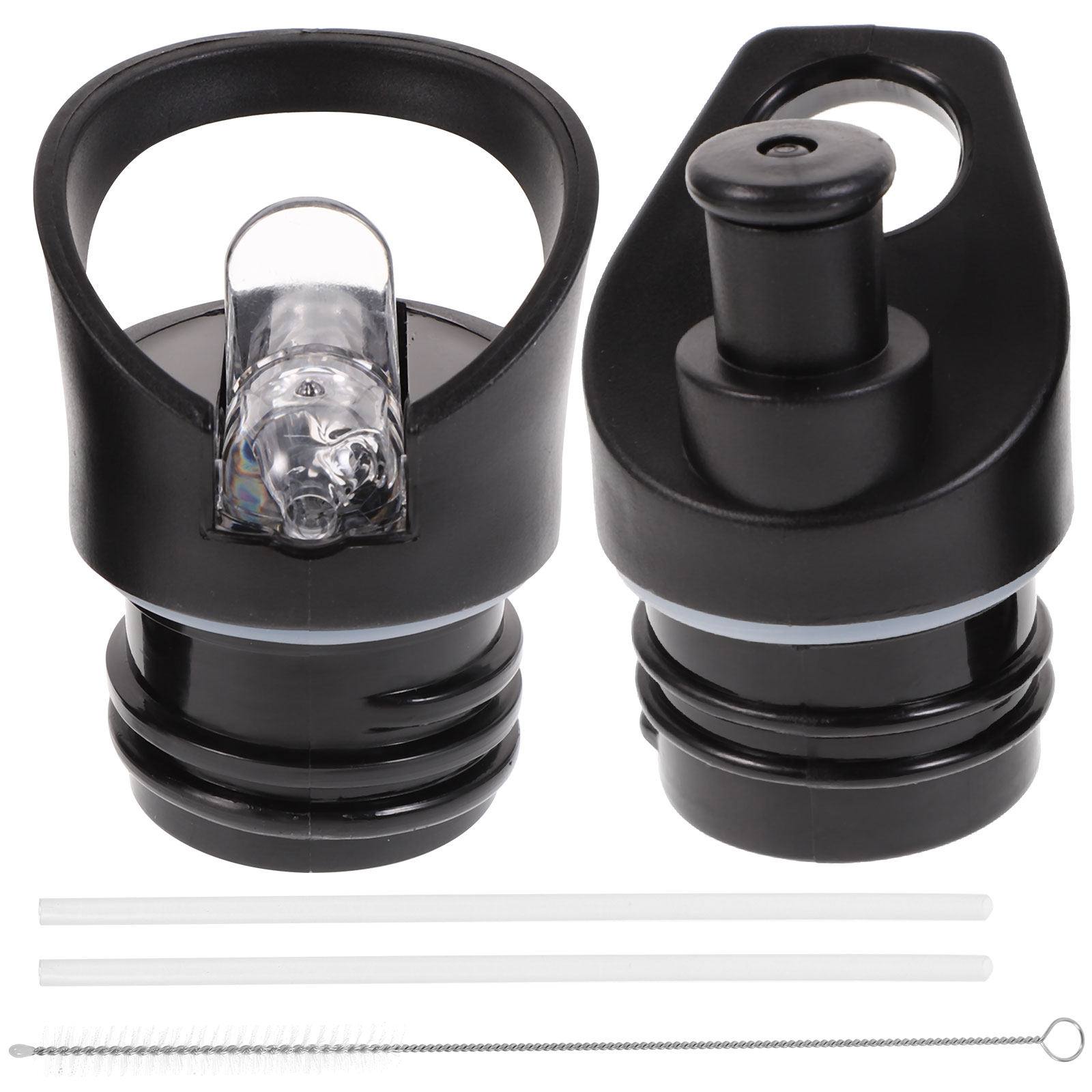 ฝาครอบหัวดูด 2 ชิ้น ฝาขวดพลาสต - Outdoor Sport Glass Water Bottle บทวิจารณ์และราคา
